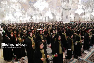 جشن دانش آموختگان علوم پزشکی کشور در حرم مطهر رضوی