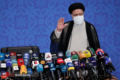 نشست خبری رئیس جمهور منتخب