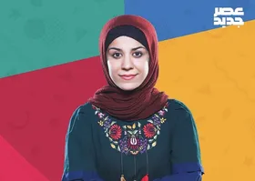 اجرای فاطمه عبادی نفر اول مسابقه عصر جدید در فینال عصر جدید