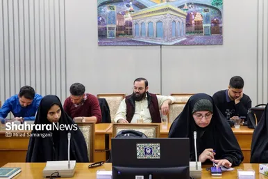 نشست خبری قائم‌مقام تولیت آستان قدس رضوی