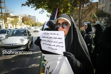 گزارش تصویری | اجتماع دانشجویان مشهدی در دومین سالگرد طوفان الاقصی