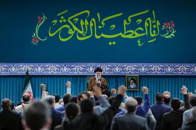 دیدار مداحان اهل‌بیت (علیهم السلام) با رهبر معظم انقلاب