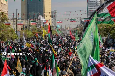 گزارش تصویری | راهپیمایی روز جهانی قدس در مشهد