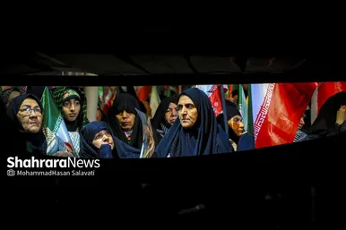 گزارش تصویری | موج سی‌ و چهارم حضور حماسی مردم مشهد در خیابان‌ها