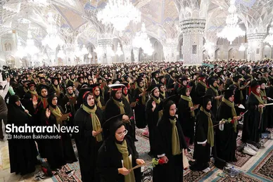 جشن دانش آموختگان علوم پزشکی کشور در حرم مطهر رضوی