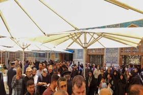 ویدئو | روایتی از اولین ساعات بازگشایی رواق دارالذکر محل تدفین رهبر شهید انقلاب
