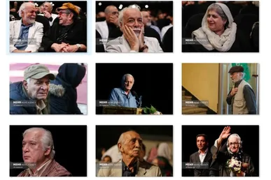 گزارش تصویری | به بهانه روز ملی سینما، همه آنهایی که نیستند