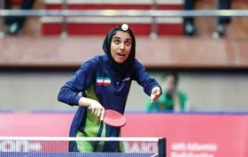 بازگشت دختر پینگ&zwnj;پنگ&zwnj;باز مشهدی به بازی&zwnj;های آسیایی پس از ۸ سال