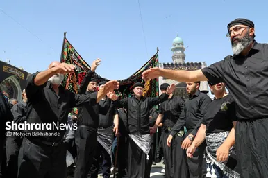 عزاداری روز ۲۸ صفر در حرم مطهر رضوی
