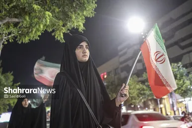 گزارش تصویری | یکصدونوزدهمین شب حضور مردم مشهد در سنگر خیابان