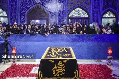 گزارش تصویری | آیین آغاز سال تحصیلی جدید در حرم مطهر رضوی