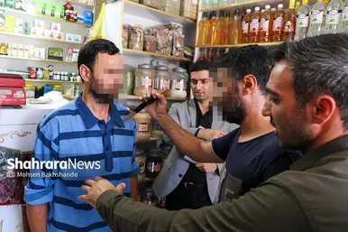 بازسازی صحنه قتل در عطاری