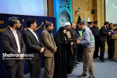 آئین شکرانه خدمت ستاد اربعین و دهه آخر صفر شهرداری مشهد مقدس