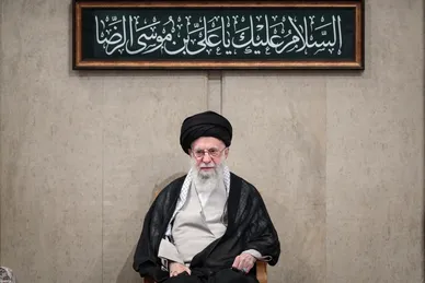 گزارش تصویری | سخنرانی رهبر معظم انقلاب در مراسم عزاداری شهادت امام رضا(ع)
