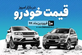 قیمت خودرو&zwnj;های داخلی و خارجی در بازار امروز ۱۰ فروردین ۹۹ +جدول