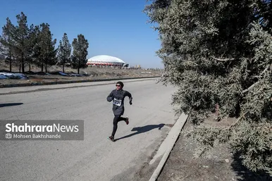 مسابقات دو صحرانوردی بانوان کارگر کشور در مشهد