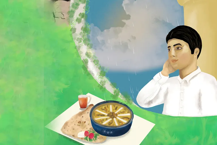 شعر کودک | شعر «مهمان باران»، اثر: زهرا عراقی