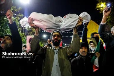 گزارش تصویری | اجتماع مردمی «بیعت با نصرالله» در مشهد