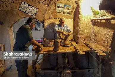 گزارش تصویری | کارگاه سفالگری