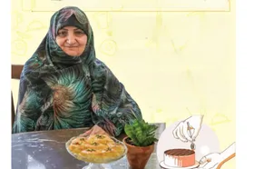 روایتی از شیرینی&zwnj;های مشهد قدیم و طرز  پخت کوکو شیرین همراه با مامان منظر