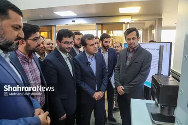 بازدید معاون علمی و فناوری رئیس‌جمهور از پارک علم و فناوری استان