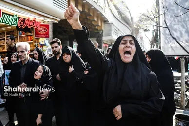 گزارش تصویری | مراسم تشییع پیکر ۴ شهید دفاع از وطن در مشهد