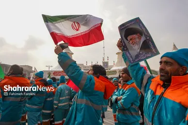 گزارش تصویری | مراسم تشییع پیکر شهید «عیسی علیپور» از شهدای خدمت شهرداری مشهد ۲