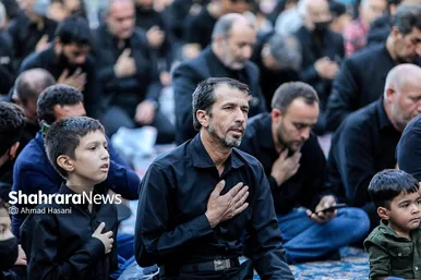 اجتماع عاشورائیان در حرم مطهر رضوی