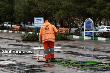 آئین سنتی «چراغ برات» در بهشت رضا(ع) مشهد