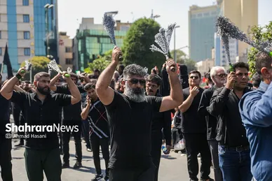 مراسم عزاداری رحلت رسول اکرم(ص) و شهادت امام حسن مجتبی(ع) در مشهد