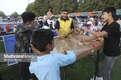 گزارش تصویری | دومین روز نمایشگاه و جشنواره خانواده ورزش در بوستان ملت مشهد