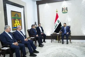 همتی با نخست&zwnj;وزیر عراق دیدار کرد