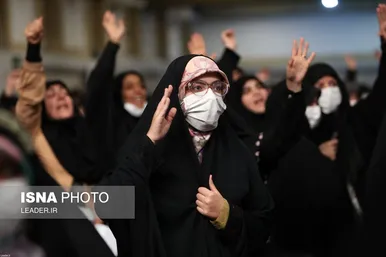دیدار جمعی از بانوان فرهیخته کشور با مقام معظم رهبری