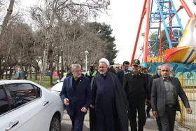 بازدید شهردار مشهد و مدیرکل بازرسی خراسان رضوی از بوستان زائرپذیر غدیر مشهد + فیلم
