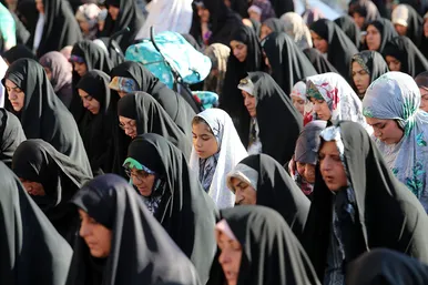 نماز عید قربان در حرم مطهر رضوی