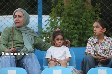 گزارش تصویری | سکو‌های ورزشگاه شهدای شهر قدس پیش از بازی پرسپولیس و ذوب آهن (۱۶ شهریور ۱۴۰۵)
