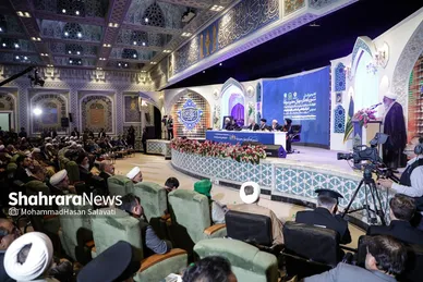 گزارش تصویری | اختتامیه ششمین کنگره جهانی حضرت رضا(ع) با حضور رئیس‌جمهور در مشهد