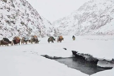 عکس‌هایی از واخان بدخشان در شمال افغانستان