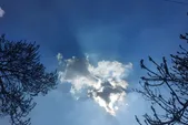 شهروند خبرنگار | تصویری از آسمان مشهد در واپسین روز‌های اسفند ۱۴۰۳