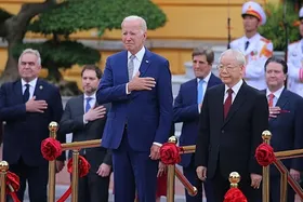 بایدن در ویتنام: به دنبال جنگ سرد با چین نیستم