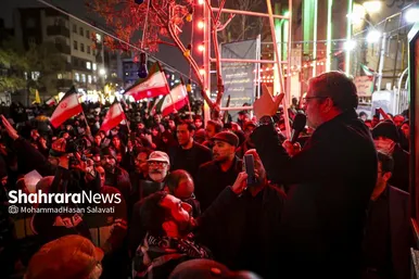 گزارش تصویری | تجمع مردم مشهد در سوگ رهبر انقلاب | بولوار هاشمیه