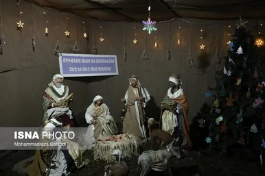 مراسم سال نو میلادی در کلیسای «تارگمانچاتس» تهران
