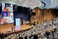 آیین بزرگداشت روز ملی صنعت و معدن خراسان رضوی برگزار شد | تجلیل از ۶۰ فعال اقتصادی نمونه استان + فیلم