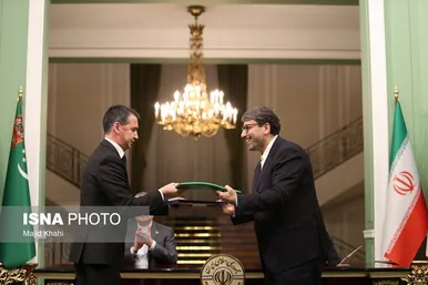 امضای ۴ سند همکاری مشترک میان ایران و ترکمنستان