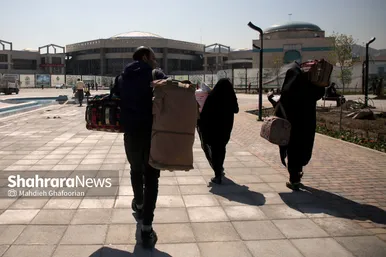 موج بازگشت مسافران نوروزی از مشهد