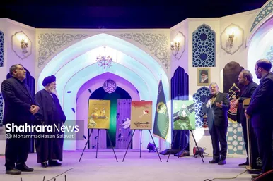 گزارش تصویری | آیین افتتاحیه بیست‌ودومین اجلاس بین‌المللی پیرغلامان حسینی در حرم مطهر رضوی