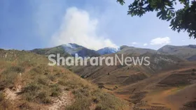 فرماندار کلات: دلیل آتش&zwnj;سوزی مراتع کلات، گرمای شدید هوا بود | آتش&zwnj;سوزی خسارت جانی و مالی نداشته است