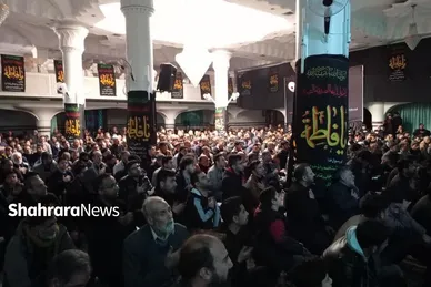 اجتماع هیئت‌های مذهبی مهاجران افغانستانی مقیم مشهد در روز شهادت حضرت زهرا(س)