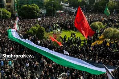 مشهد در ماتم رئیس جمهور شهید (۲)
