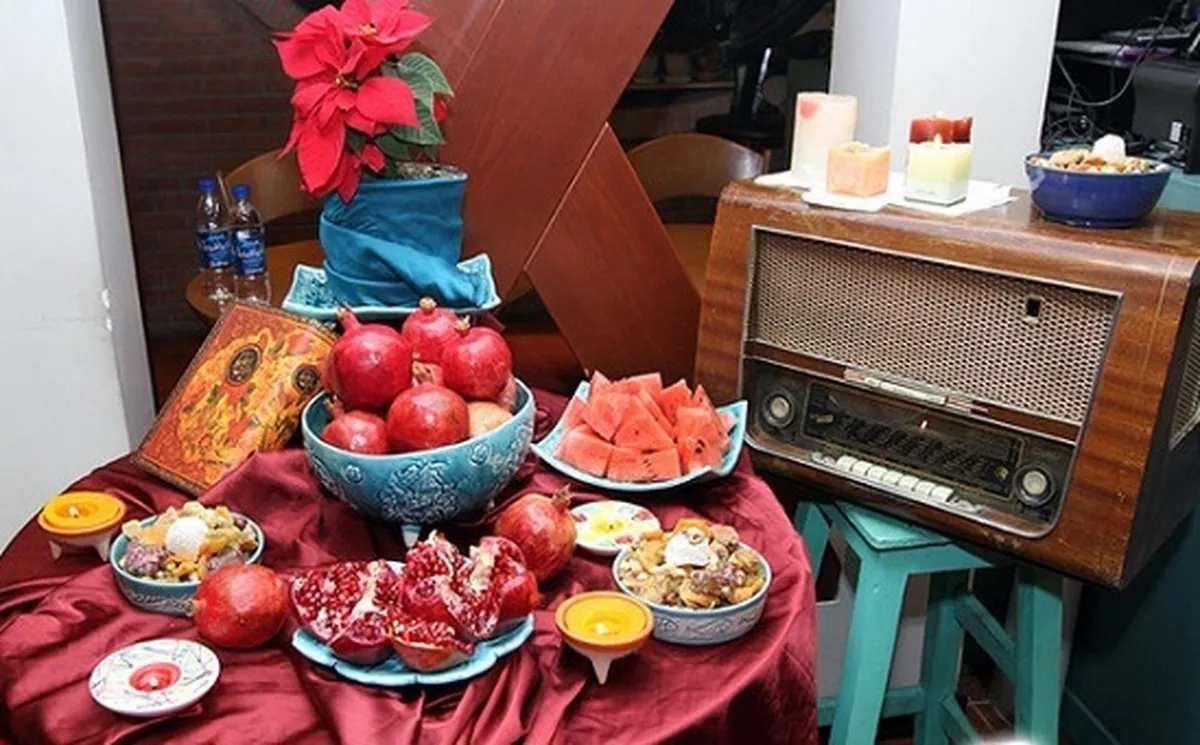 یلدای «شب اناری» در ایستگاه پرستاری